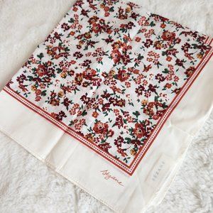 Sezane Gaston Scarf Orange and Red